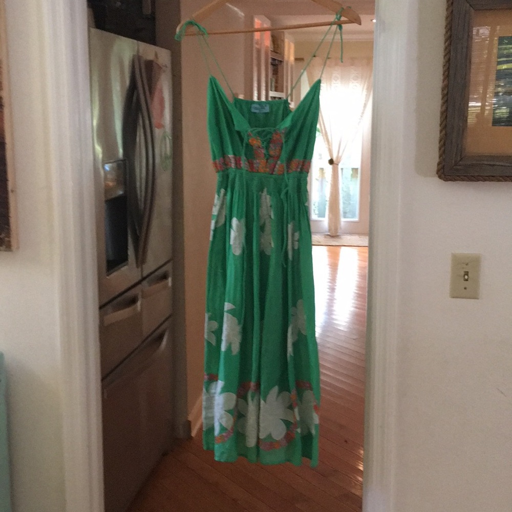 Letarte Green Midi Dress Resort S